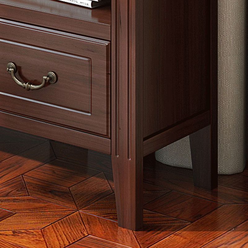 Style moderne à l'arrière fermé bibliothèque en bois standard pour salle d'étude