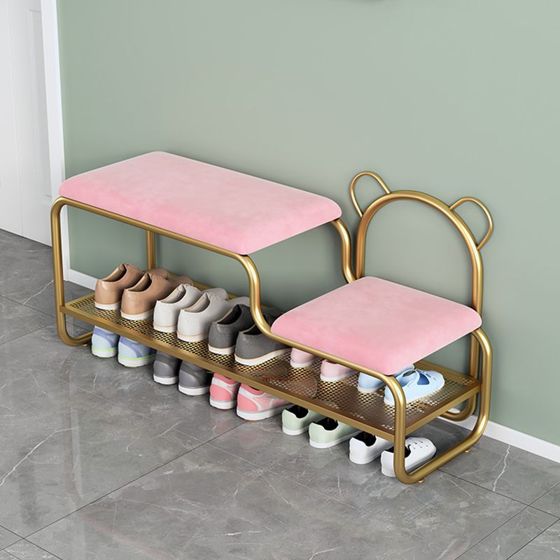 Cushioned Seating Bench Rectangle Shoe Storage Entryway Bench , 12.5 inch W Clearhalo 'Benches' 'Chairs & Seating' 'furn' 'furn_benches' 'Furniture' 'Living Room Furniture' 1200x1200_78794ff7-ca4f-4e65-88d4-440495ceaa77