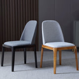 Wood Industrial Dining Chair with Color Cushion Solid Chair for Dining Room Clearhalo ' kitchen&dining_furn' 'Dining Chairs' 'Dining Tables & Seating' 'dining_chair' 'furn' 'furn_dining_chair' 'Furniture' 'furniture_dining_chair' 'Kitchen & Dining Furniture' 'kitchen' 1200x1200_7879ce96-8110-44dd-af08-bfa315eee78b