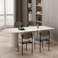 Freeform Sintered Stone Dining Table Modern Furniture with Tripod Base