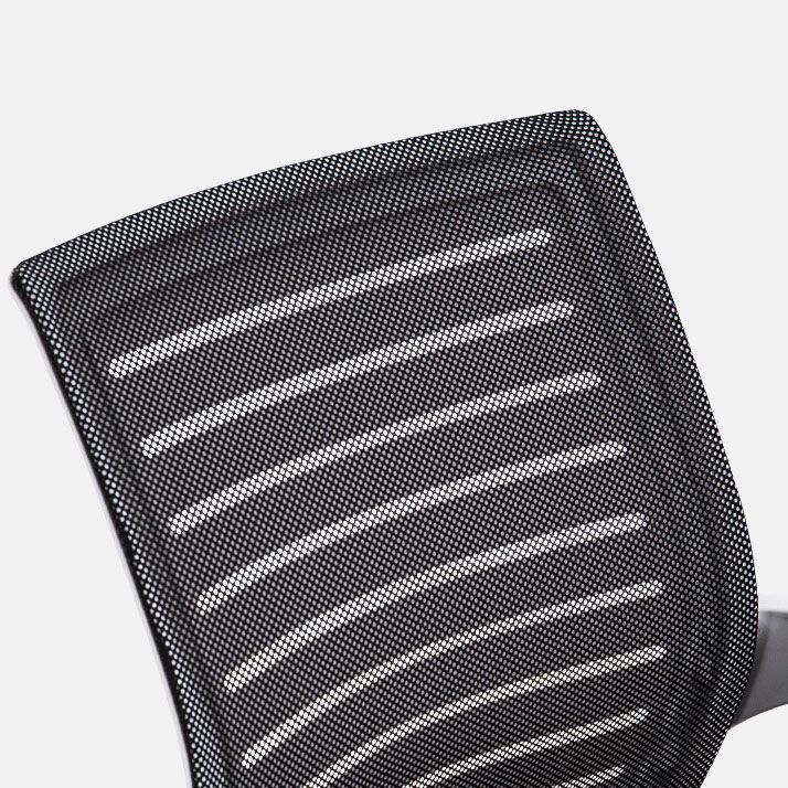 Moderne taakstoel met ademende airgrid rug ergonomische bureaustoel met metalen basis