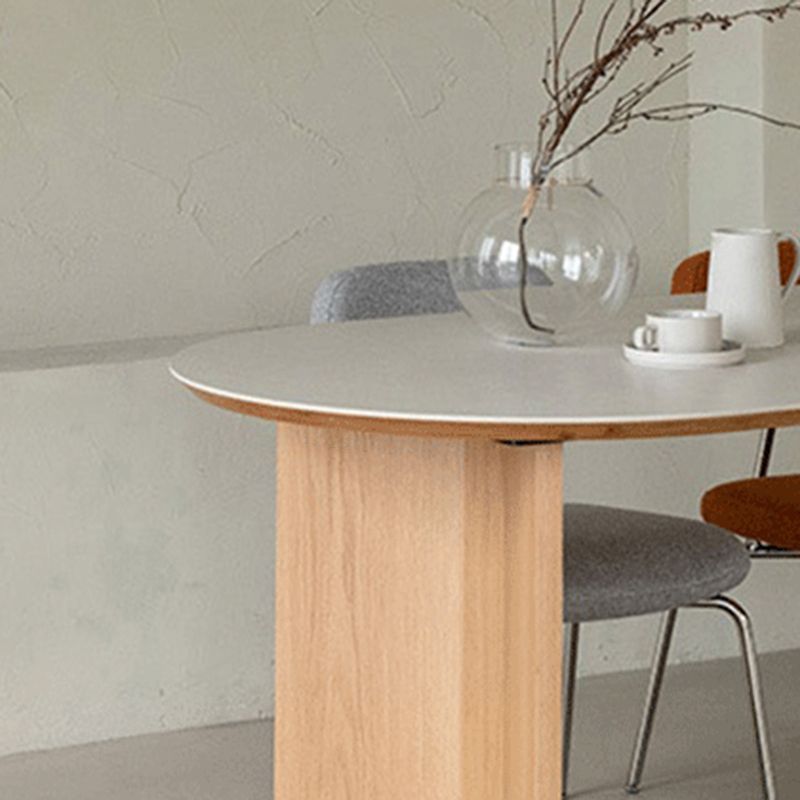 Oval Shaped Wood Office Desk Natural Color Writing Desk for Home Clearhalo 'furn' 'furn_office_desk' 'Furniture' 'Office Desks' 'Office Furniture' 'office_desk' 1200x1200_7881b4dd-7d5f-4fb3-9f7a-d0e46a6ae670