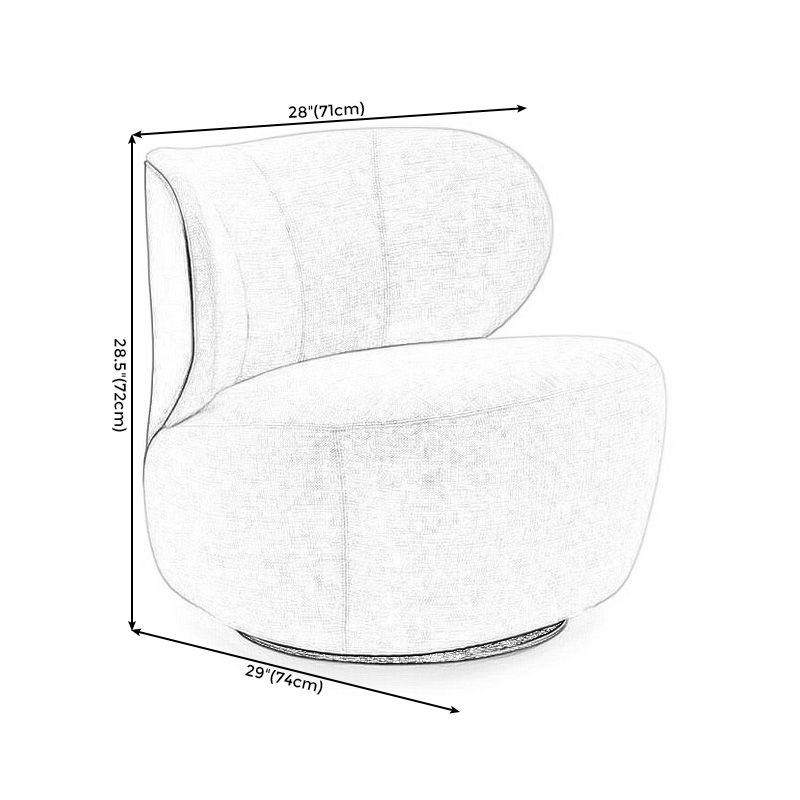 CAMERA BATTONE CAMPIONE Senza braccio con sede in tessuto Sedia per accento posteriore fisso