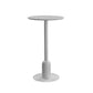 Industrial Style Bar Table Stone Pedestal Base Bar Dining Table for Indoor