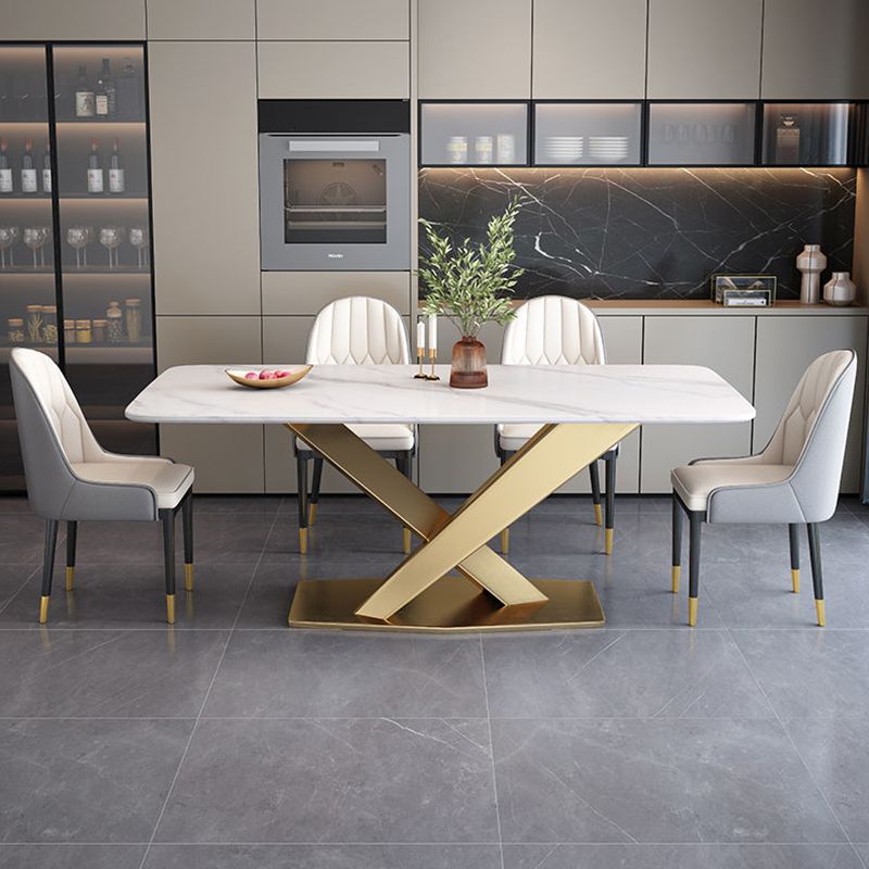 Traditional Luxury Rectangle Dining Site Table Stone Dining Room Dinette Table Clearhalo ' dining_table' 'Dining Tables & Seating' 'Dining Tables' 'furn' 'furn_dining_table' 'Furniture' 'furniture_dining_table' 'Kitchen & Dining Furniture' 'kitchen&dining_furn' 'kitchen' 'kitchen_dining_table' 1200x1200_788a455f-2ef4-4d69-8769-39354af53374