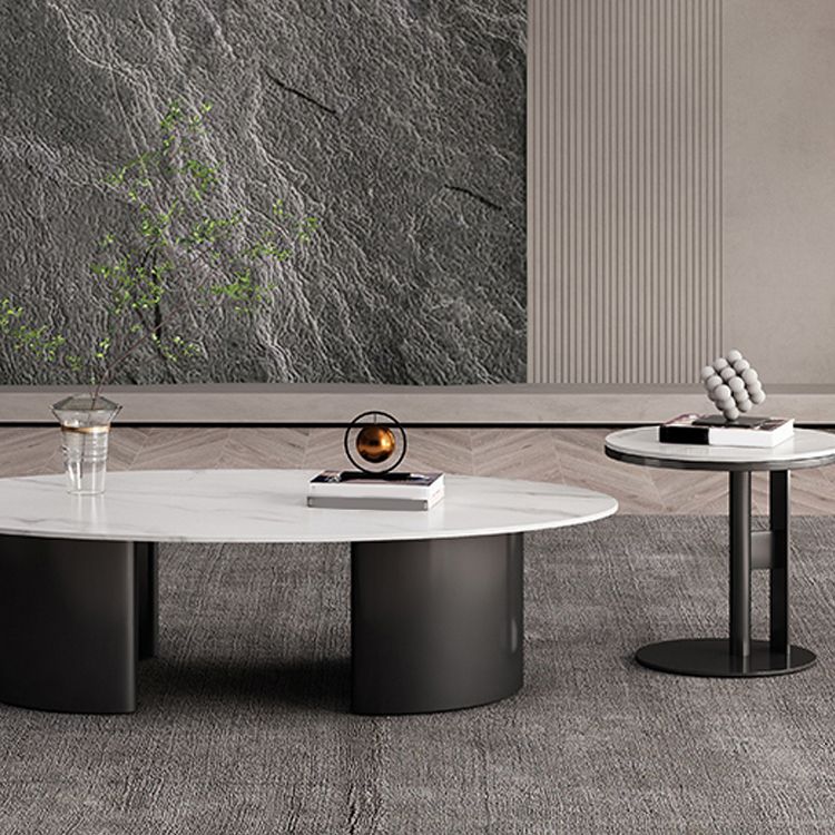 19,6 "Talta top -late della tavola di ferro in arde ardeggio rotondo alto tavolo astratto