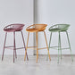 Contemporary Metal Bar Stool Bucket Counter Bar Stool with Metal Legs Clearhalo 'Bar Furniture' 'Bar Stools' 'bar_stools' 'furn' 'furn_bar_stools' 'Furniture' 'furniture_bar_stools' 'Kitchen & Dining Furniture' 1200x1200_788afb57-b35f-47c6-9697-b64cf75fb74e