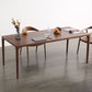 Modern Rectangle Walnut Wood Dining Set 1/2/3/5/7 Pieces Dining Table with Wood Chairs Clearhalo 'Dining Room Sets' 'Dining Tables & Seating' 'dining_room_set' 'furn' 'furn_dining_room_set' 'Furniture' 'furniture_dining_room_set' 'Kitchen & Dining Furniture' 1200x1200_788e670e-5df6-4eee-8adf-7ef38930302c