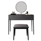 Tavolo da trucco per vanità in legno massiccio contemporaneo set 2-drawer vanity tavolo