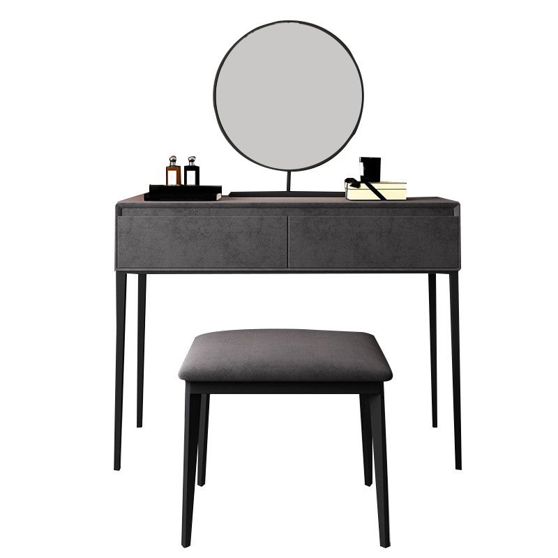 Tavolo da trucco per vanità in legno massiccio contemporaneo set 2-drawer vanity tavolo