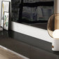 Modern TV Stand - Floating Mount TV Console in Black/ White/ Gray Clearhalo 'furn' 'furn_tv_stands_entertainment_centers' 'Furniture' 'Living Room Furniture' 'TV Stands & Entertainment Centers' 'TV Stands & Media Storage Furniture' 'tv_stands_entertainment_centers' 1200x1200_78926a35-47fa-456f-ad31-3ef45e9b387d