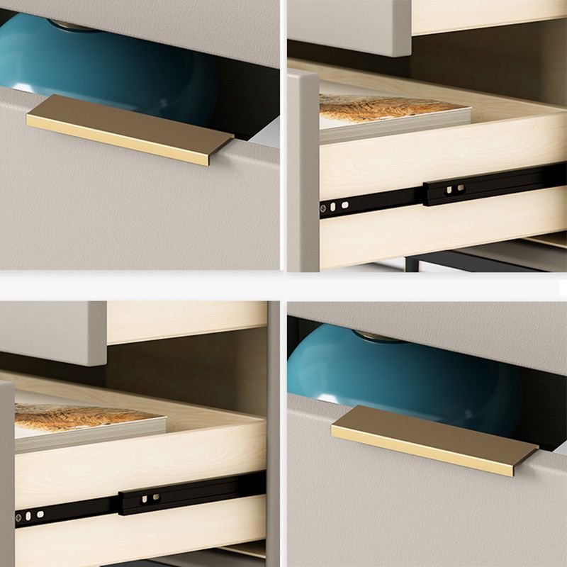 Glam Stone Storage Chest Bedroom 15.7" Wide Vertical Chest with Drawers Clearhalo 'Bedroom Furniture' 'Dressers & Chests' 'dressers_chests' 'furn' 'furn_dressers_chests' 'Furniture' 1200x1200_78944c51-ddf4-42e0-a2ec-e7040a6c72e7
