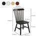 Wood Industrial Patio Side Chair Windsor Back Side Chair for Home