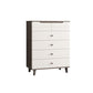 Rectangle Accent Chest with Soft Close Drawers Scratch Resistant Chest