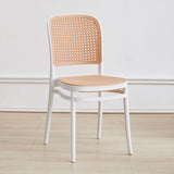 Sillas de comedor de plástico de plástico abiertas de estilo moderno (juego de 4/8)