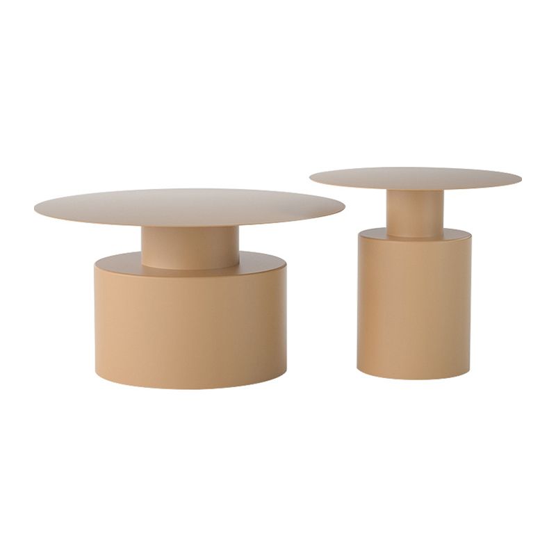 Tavolino moderno top top moderno di metà secolo Tavolo da cocktail di piedistallo