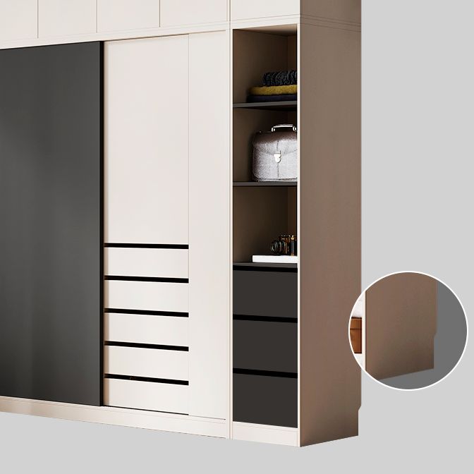 Manufactured Wood Storage Cabinet Contemporary Cabinet with Drawers