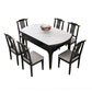 Contemporary Dining Room Table Solid Wood 4 Legs Dining Site Table Clearhalo 'Dining Tables & Seating' 'Dining Tables' 'dining_table' 'furn' 'furn_dining_table' 'Furniture' 'Kitchen & Dining Furniture' 1200x1200_78a1fc4d-c0dc-4c28-94d9-175f02ed4032