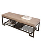 Modern Solid Color Bench Upholstered Entryway Bench with Storage Clearhalo 'Benches' 'Chairs & Seating' 'furn' 'furn_benches' 'Furniture' 'Living Room Furniture' 1200x1200_78a4dda9-8a21-470a-a56d-710019ff86ab
