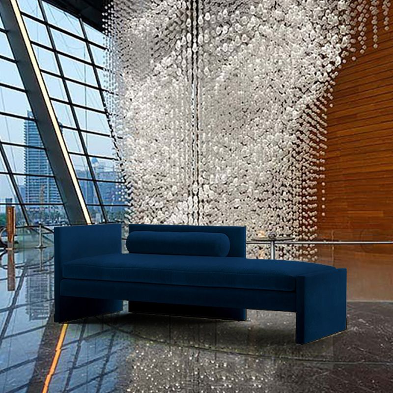 Living Room Chaise Square Arms Modern Style Chaise Lounge with Upholster Clearhalo 'Chairs & Seating' 'Chaise Lounge' 'chaise_lounge' 'furn' 'furn_chaise_lounge' 'Furniture' 'Living Room Furniture' 1200x1200_78a4f6ed-7508-4d22-9316-2f7aaf7dffdb