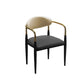 Faux Leather Dining Side Chair Open Back Dining Side Chair for Home Clearhalo 'Dining Chairs' 'Dining Tables & Seating' 'dining_chair' 'furn' 'furn_dining_chair' 'Furniture' 'Kitchen & Dining Furniture' 1200x1200_78a862d4-e2a0-4a55-ad39-8c5aaa3da26b