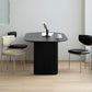 Simplicity Style Dinette Table Solid Wood Oval Dinner Table in Black Clearhalo 'Dining Tables & Seating' 'Dining Tables' 'dining_table' 'furn' 'furn_dining_table' 'Furniture' 'Kitchen & Dining Furniture' 1200x1200_78b01613-f55b-4831-acb9-633891d9f289