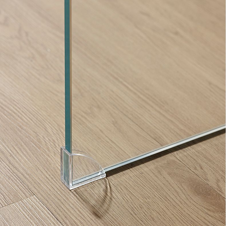 29"H Contemporary Writing Desk Rectangular Glass Office Desk Clearhalo 'furn' 'furn_office_desk' 'Furniture' 'Office Desks' 'Office Furniture' 'office_desk' 1200x1200_78b0ba71-aa73-4e11-88a6-53be84a41979