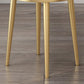 Glam Velvet Dining Chair Open Back Dining Side Furniture with Gold Legs in Matte Finish Clearhalo 'Dining Chairs' 'Dining Tables & Seating' 'dining_chair' 'furn' 'furn_dining_chair' 'Furniture' 'Kitchen & Dining Furniture' 1200x1200_78b2e711-a85a-4cc0-a2d5-1d10fb51c65a