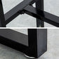Matte Finish Stone Top Bistro Table with Black Metal Frame for Home Clearhalo 'Bar Furniture' 'Bar Tables' 'bar_tables' 'furn' 'furn_bar_tables' 'Furniture' 'Kitchen & Dining Furniture' 1200x1200_78b4e647-f239-4ea5-b092-59db986e5e3f