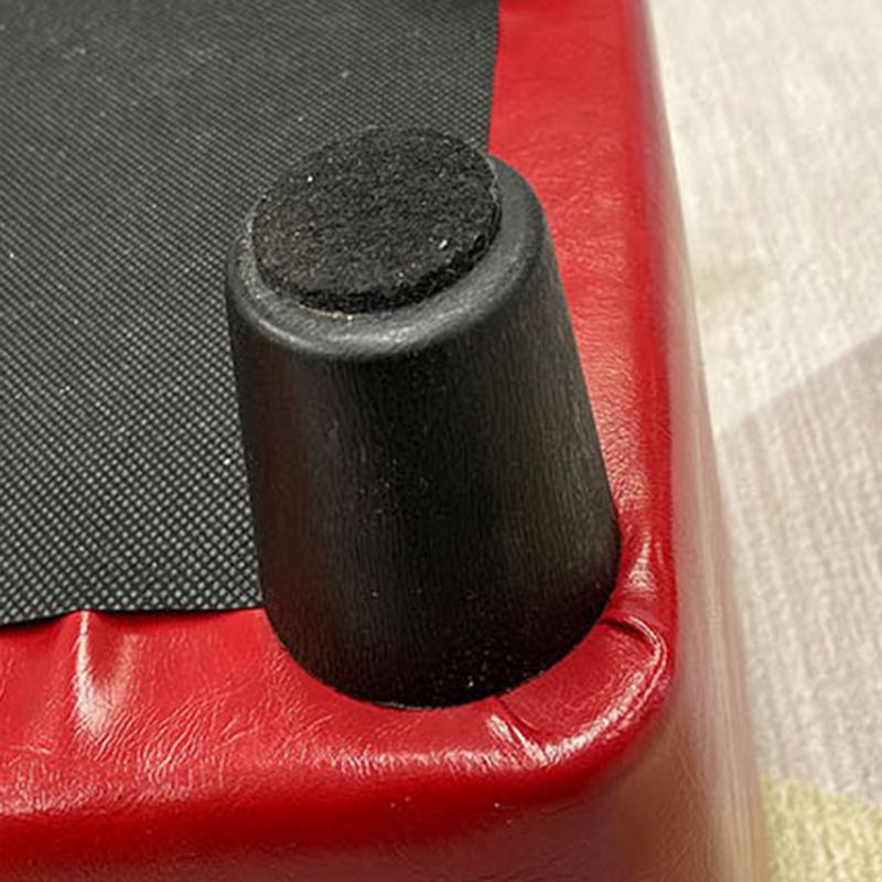 Modern PU Leather Pouf Chair Plain Cylinder Shape Nailhead Trim Sherpa Pouf Clearhalo 'furn' 'furn_ottomans_poufs' 'Furniture' 'Living Room Furniture' 'Ottomans & Poufs' 'ottomans_poufs' 1200x1200_78b5f5a7-1fc3-49c3-98a8-672d71dc806f