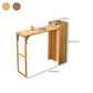 Industrial Rectangle Wood Counter Table 1/2/3 Pieces Bar Table Set for Living Room