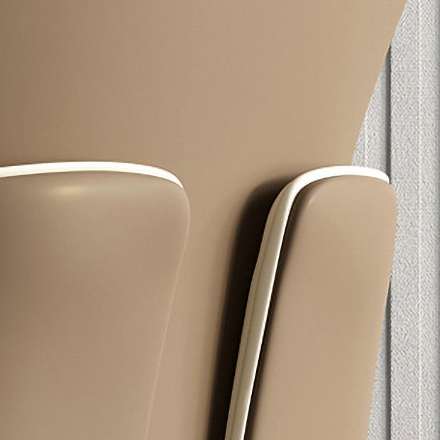 Glam Wood Dining Armless Chairs Wingback Chair for Restaurant Use Clearhalo ' kitchen&dining_furn' 'Dining Chairs' 'Dining Tables & Seating' 'dining_chair' 'furn' 'furn_dining_chair' 'Furniture' 'furniture_dining_chair' 'Kitchen & Dining Furniture' 'kitchen' 1200x1200_78b7f60a-4464-4783-99ca-a5631eb37695