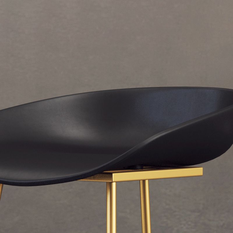 Glam Coffee Shop Footrest Stool Matte Finish Plastic Barstool Clearhalo 'Bar Furniture' 'Bar Stools' 'bar_stools' 'furn' 'furn_bar_stools' 'Furniture' 'furniture_bar_stools' 'Kitchen & Dining Furniture' 1200x1200_78ba86f0-5b3e-4ade-a32e-c46c303ed99c