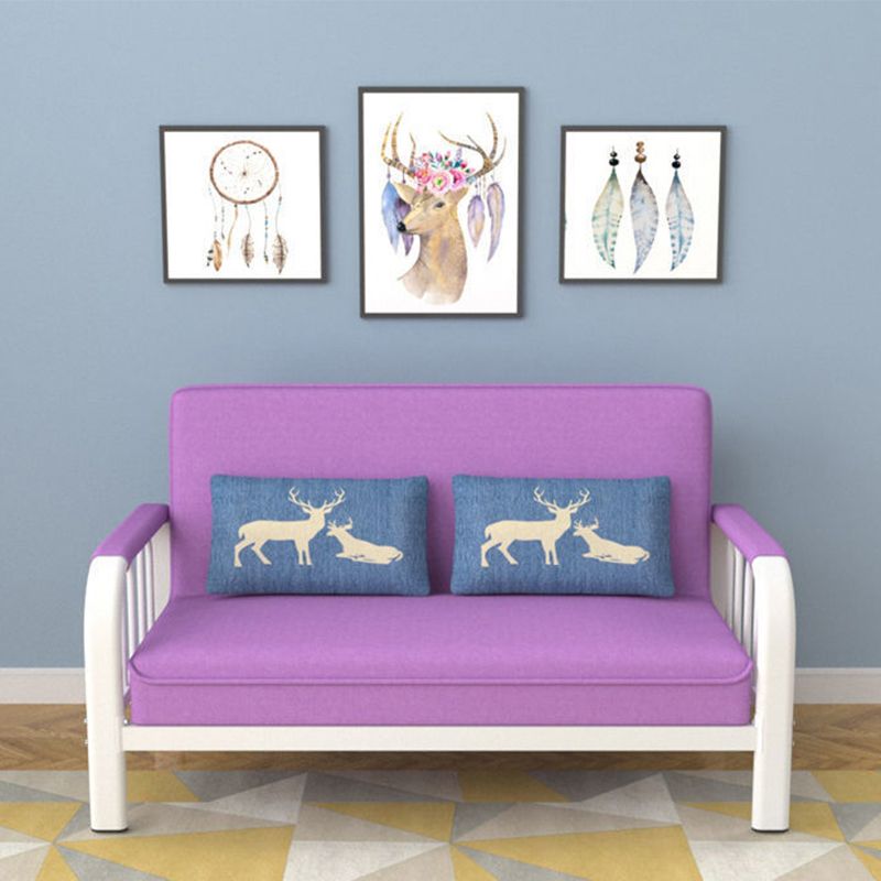 Sofá cuadrado contemporáneo Sofá convertible, 51.18 "L x 24.80" W x 33.46 "H