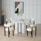 Stone Contemporary Round Dining Table Matte Finish 3 Legs Table for Kitchen Clearhalo 'Dining Tables & Seating' 'Dining Tables' 'dining_table' 'furn' 'furn_dining_table' 'Furniture' 'furniture_dining_table' 'Kitchen & Dining Furniture' 'kitchen' 'kitchen_dining_table' 1200x1200_78be3329-9dc4-44c6-9b5b-4decdc1fd793