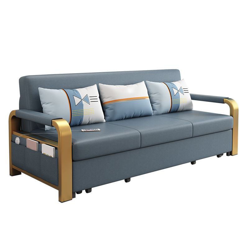 枕が含まれていました布団ソファベッドスクエアアームアーム布団スリーパーソファ