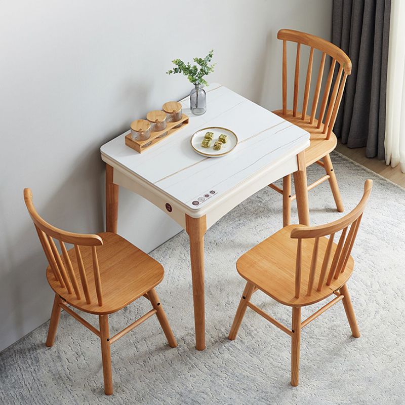 Modern Extendable Dining Table Sintered Stone Dining Table for Dining Room Clearhalo 'Dining Tables & Seating' 'Dining Tables' 'dining_table' 'furn' 'furn_dining_table' 'Furniture' 'Kitchen & Dining Furniture' 1200x1200_78c2f037-9563-4ced-a097-11a8ba37fc10