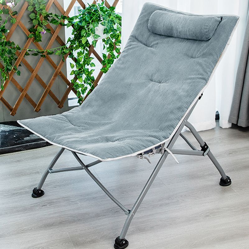 Eigentijdse standaard fauteuil in effen kleur corduroy fauteuil