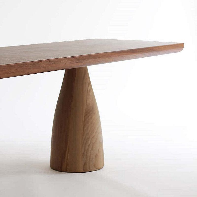 Modern Style 3 Legs Base Design Brown Pine Rectangular Coffee Table Clearhalo 'Coffee & Accent Tables' 'Coffee Tables' 'coffee_tables' 'furn' 'furn_coffee_tables' 'Furniture' 'furniture_coffee_tables' 'Living Room Furniture' 1200x1200_78c4cc02-aa13-43f5-acbe-4b808b73a3dc