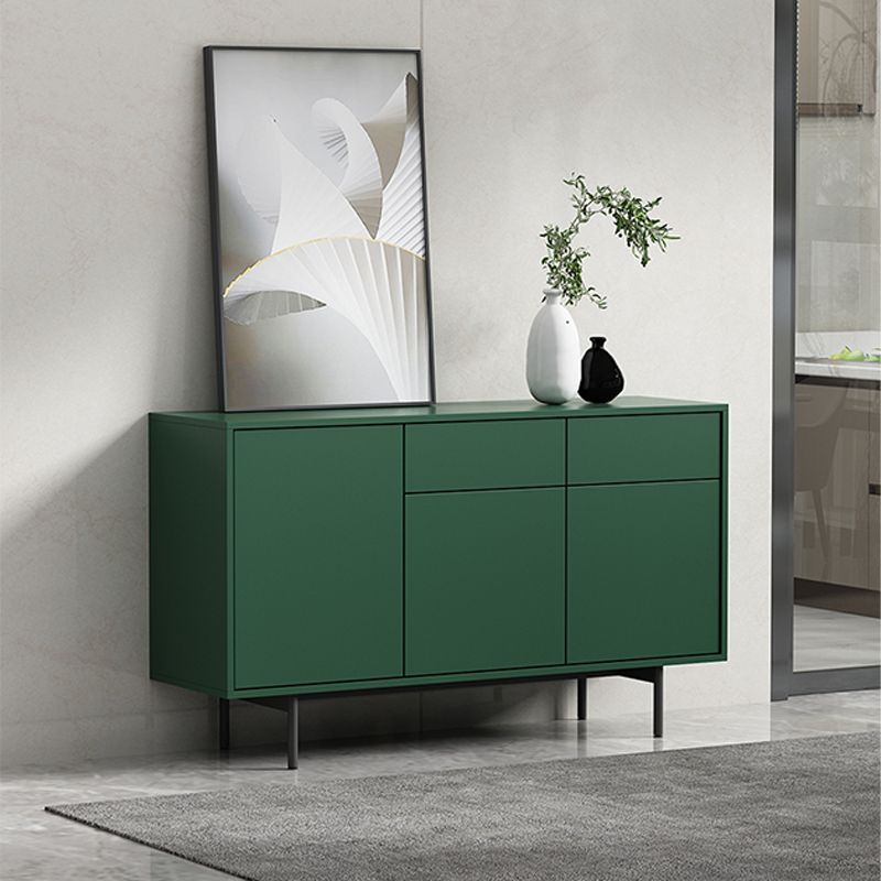 Modern Wooden Storage Sideboard Rectangle Sideboard Cabinet with Drawers and Doors Clearhalo 'buffet_sideboard' 'Buffets & Sideboards' 'furn' 'furn_buffet_sideboard' 'Furniture' 'Kitchen & Dining Furniture' 1200x1200_78c610c6-9c36-41d4-9b52-ae00dcee417f