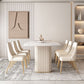 Nordic 1/4/5/7 Pieces Dining Set Stone Wood Dining Table for Dining Room