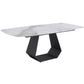 Minimalist 1/4/5/7 Pieces Rectangular Dining Table Set Sintered Stone Furniture for Home Clearhalo 'Dining Room Sets' 'Dining Tables & Seating' 'dining_room_set' 'furn' 'furn_dining_room_set' 'Furniture' 'furniture_dining_room_set' 'Kitchen & Dining Furniture' 'kitchen&dining_furn' 'kitchen' 1200x1200_78c8e2ed-fca5-42a1-9ab4-0ef3df706c85