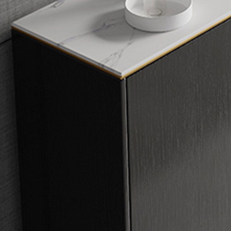 Stone Credenza Contemporary Style Dining Buffet with Cabinets and Drawers Clearhalo 'buffet_sideboard' 'Buffets & Sideboards' 'furn' 'furn_buffet_sideboard' 'Furniture' 'Kitchen & Dining Furniture' 1200x1200_78c90428-addf-493b-a5df-7827fb53fe52