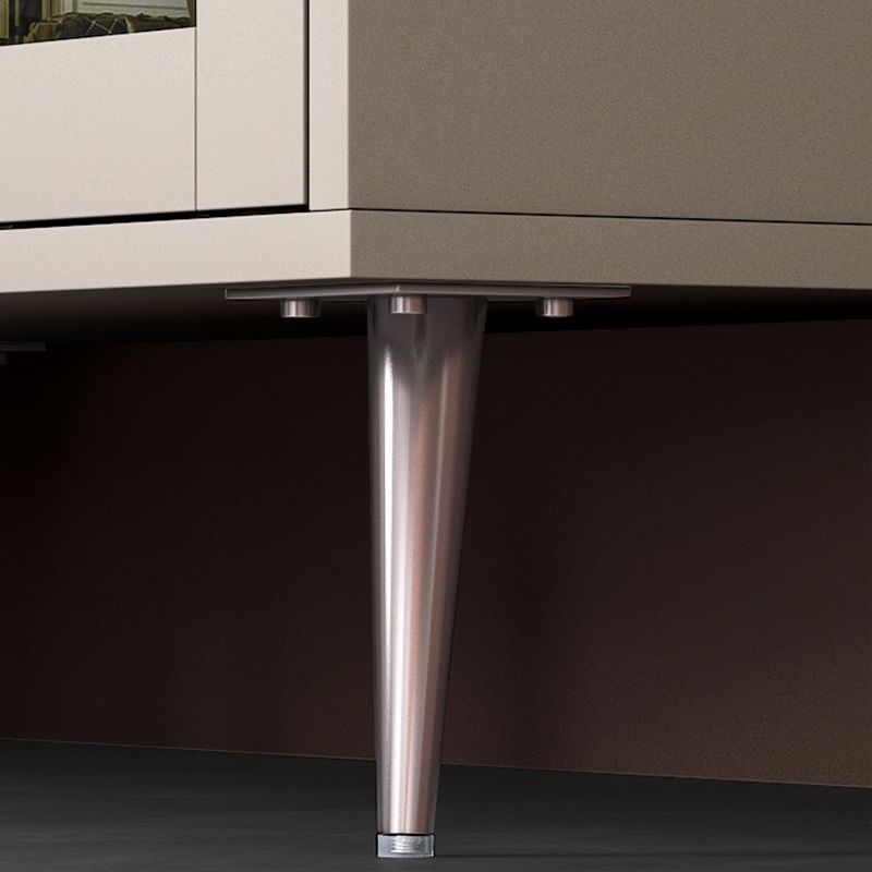 Bibliothèque de style moderne étagère en bois avec porte pour le bureau à domicile