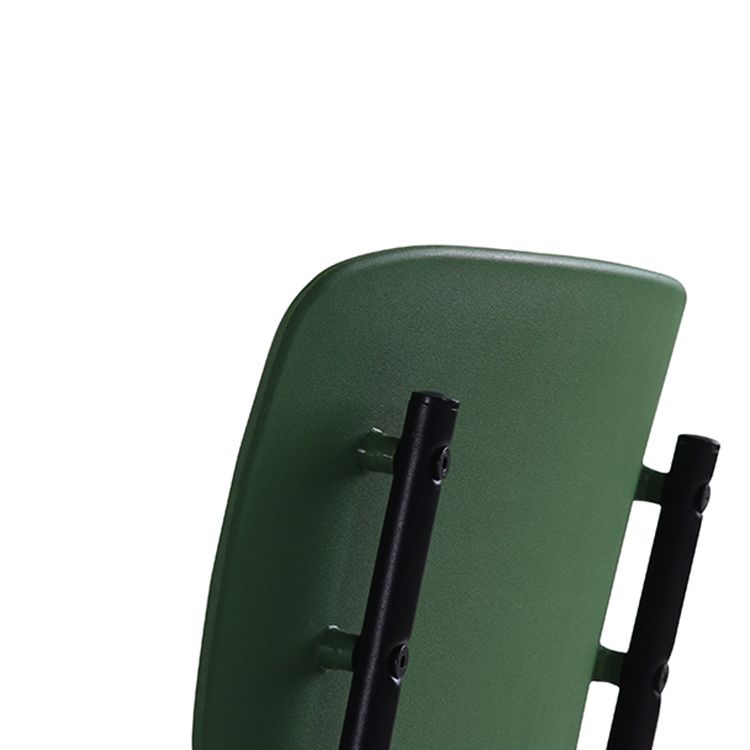 Industrial Dining Armless Chairs Plastic Open Back Side Chair with Metal Legs Clearhalo ' kitchen&dining_furn' 'Dining Chairs' 'Dining Tables & Seating' 'dining_chair' 'furn' 'furn_dining_chair' 'Furniture' 'furniture_dining_chair' 'Kitchen & Dining Furniture' 'kitchen' 1200x1200_78cef9d1-47ee-461f-8ec5-371b8c2be4a2