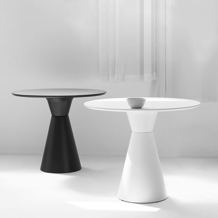 Modern Tulip Base Dining Table Wood and Steel Round Dinette Table for Dining Room Clearhalo ' dining_table' 'Dining Tables & Seating' 'Dining Tables' 'furn' 'furn_dining_table' 'Furniture' 'furniture_dining_table' 'Kitchen & Dining Furniture' 'kitchen&dining_furn' 'kitchen' 'kitchen_dining_table' 1200x1200_78d271b1-1924-48ad-b3c5-713370629517