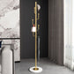 Glam Hall Stand Metal Hooks Included No Distressing Free Standing Rack Metal