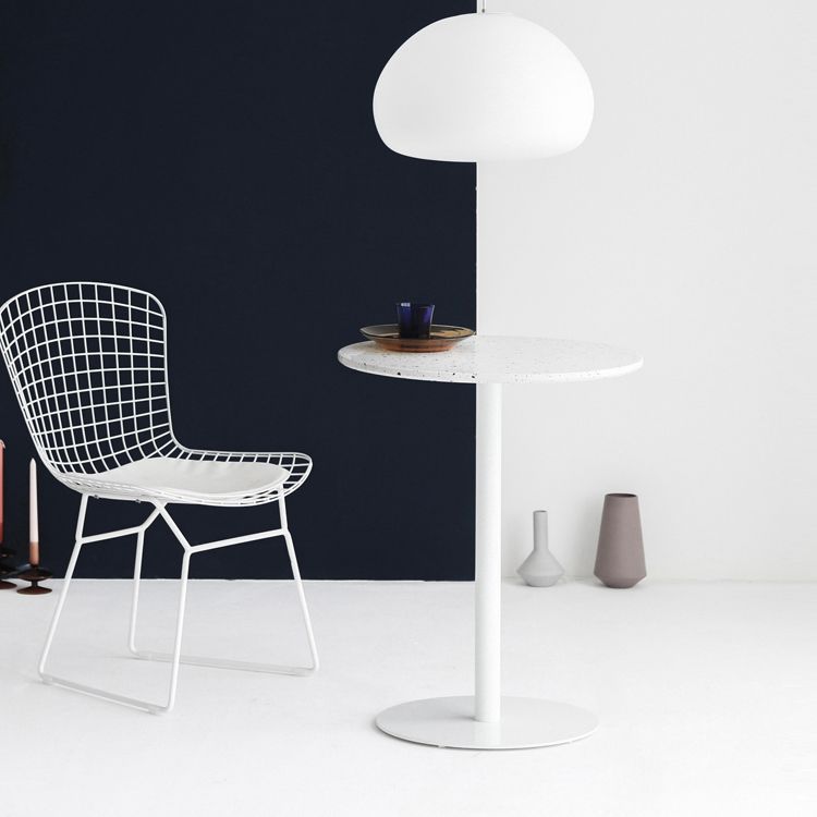 Round Dining Dinette Table Simplicity Style Pedestal Casual Furniture for Home Clearhalo ' dining_table' 'Dining Tables & Seating' 'Dining Tables' 'furn' 'furn_dining_table' 'Furniture' 'furniture_dining_table' 'Kitchen & Dining Furniture' 'kitchen&dining_furn' 'kitchen' 'kitchen_dining_table' 1200x1200_78d35e07-98af-4f09-80c1-2abb24f76225