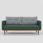 Square Arm Sofa Sofa 31.5" D x 29.53" H Faux Leather/Linen Sofa Clearhalo 'furn' 'furn_sofas' 'Furniture' 'furniture_sofas' 'kitchen' 'kitchen_sofas' 'Living Room Furniture' 'Sofa' 'sofas' 1200x1200_78d52943-3558-42b3-98c2-08144a2f4401