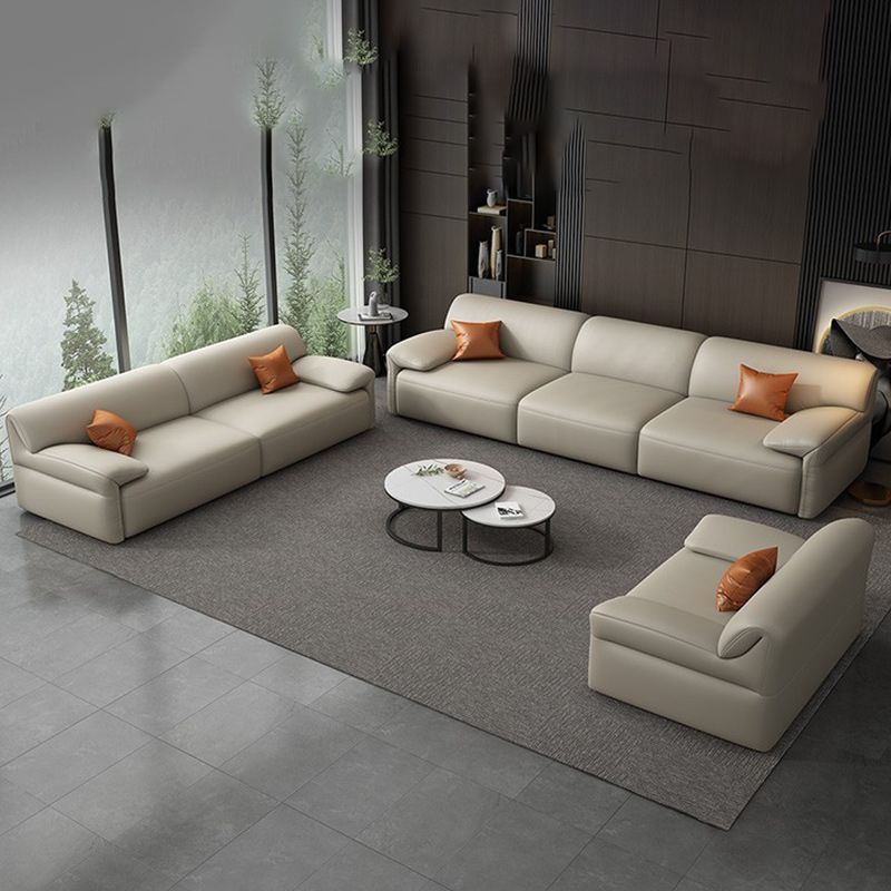 41 "de ancho Sofá de cuero de sofá escandinavo de cuero Sofá para dormir